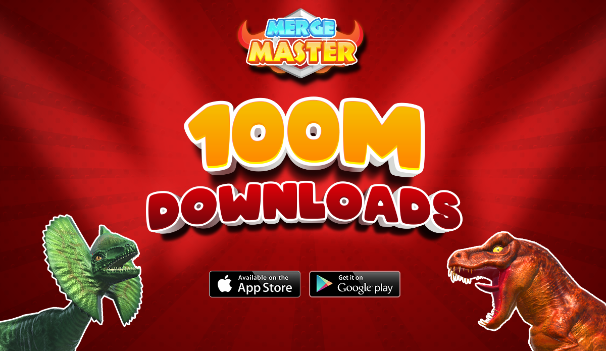 Merge Master surpassed 100M downloads | FUSEE